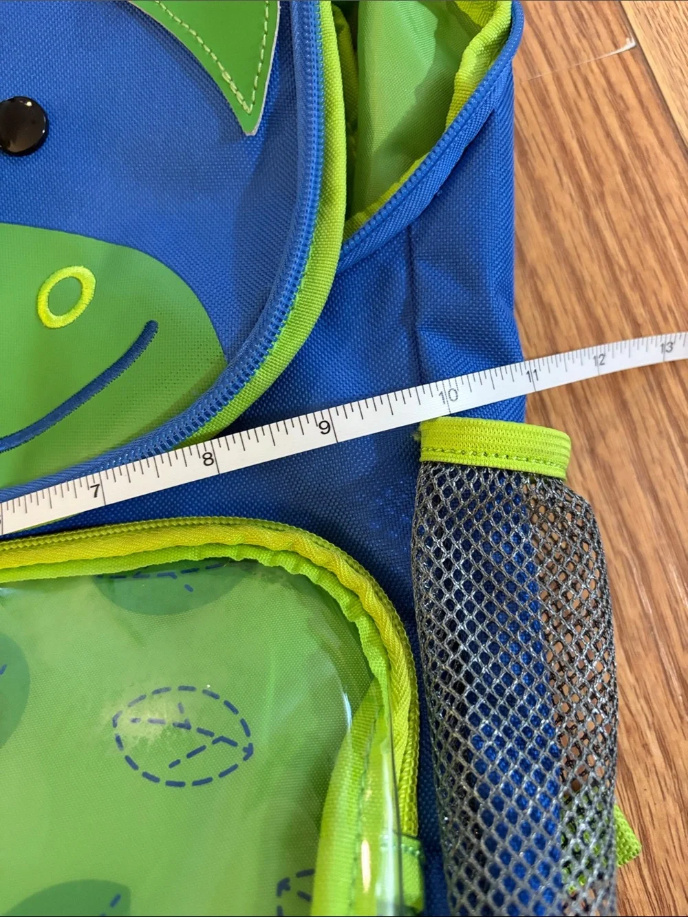 Skip Hop Blue and Green Dino Kids Backpack